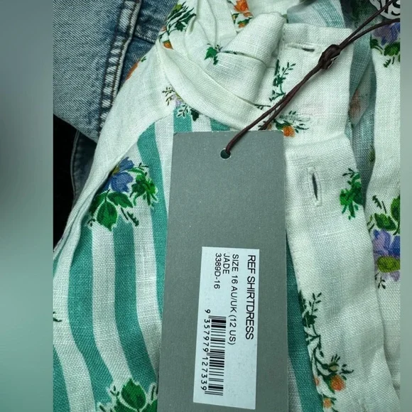 Alemais Jade and White Floral
Midi Dress NWT - Picture 3 of 5